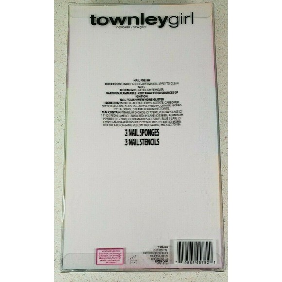 Townley Girl 11 Piece Nail Art Collection Set New Sealed - Picture 7 of 10